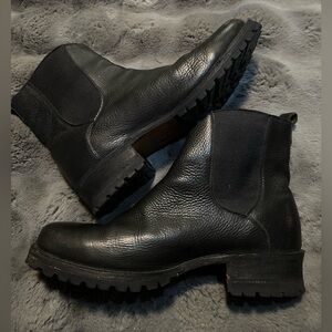 Frye Black Leather Men's Boots
